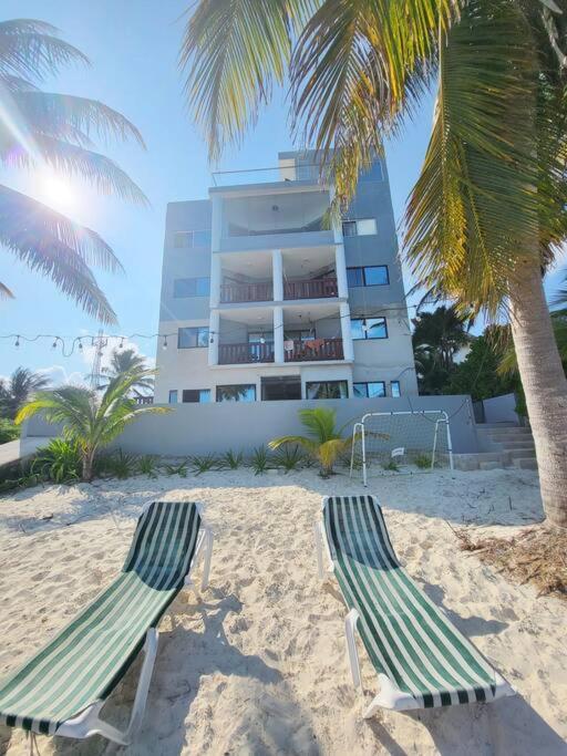 2 Rooms Apartment With Private Beach In Puerto Juarez Cancun Cancún Exterior foto